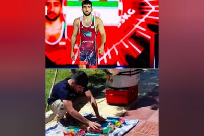 پیام احمدی از دستفروشی تا سکوی جهانی