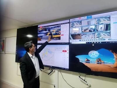 احداث اتاق مانیتورینگ در سازمان حمل و نقل مسافر شهرداری کرمانشاه