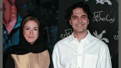 تصاویری پربازدید از همسر جذاب و خوشتیپ ستاره پسیانی در تئاتر