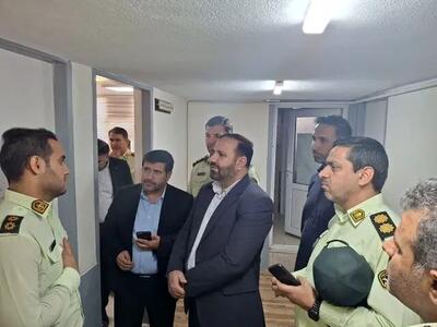 بازدید دادستان تهران از پلیس امنیت عمومی تهران بزرگ