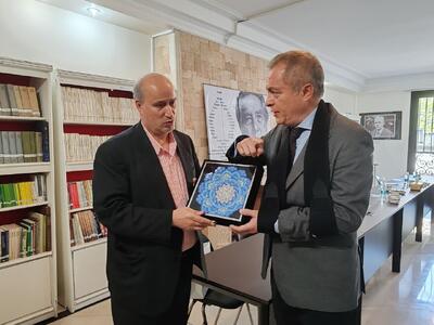 دیدار تاج با سفیر مکزیک در ایران؛ احتمال برگزاری بازی دوستانه در فروردین