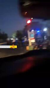 تصادف بامدادی پیکان وانت و پژو ۴۰۵ در بلوار توس