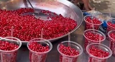 درآمد نجومی چرخی انارفروش! | جهان نیوز