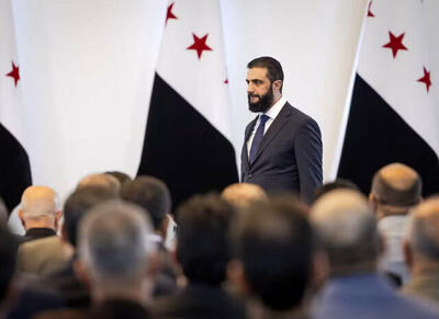 نیویورک گردی احمد الشرع (جولانی) + عکس