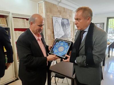 دیدار رئیس فدراسیون با سفیر مکزیک در ایران - پارس فوتبال