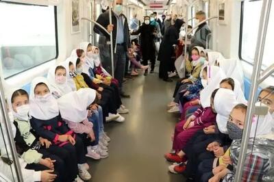 هفته اول مترو برای محصلان رایگان است