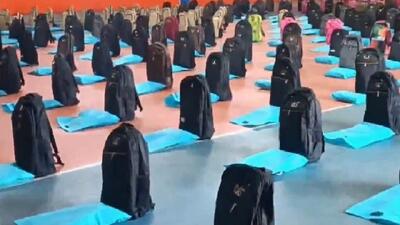 توزیع ۲ هزار بسته لوازم التحریر در مناطق عشایری و محروم اهر