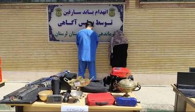 باند سارقان مسافرکش نما در خرم‌آباد دستگیر شدند
