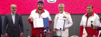تفاهم‌نامه هلال احمر و ارتش به امضا رسید