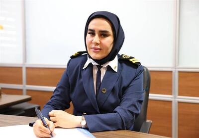 نخستین بانوی دریانورد خوزستان گواهی‌نامه افسری دریافت کرد