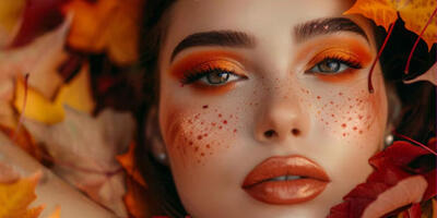 وقتی برگ‌ها الهام‌بخش زیبایی می‌شوند: میکاپ پاییزی از دل طبیعت - چی بپوشم