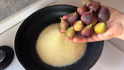 آموزش دسر خوشمزه با انجیر در ۸ دقیقه