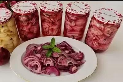 با تهیه این ترشی پیاز این زمستان از آنتی بیوتیک استفاده نخواهید کرد !