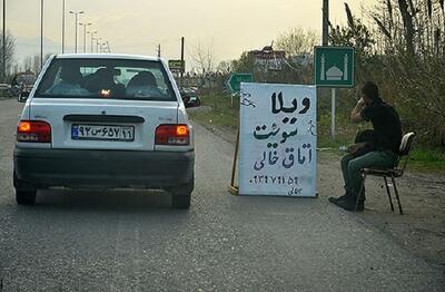 خواب در چادر به‌جای اجاره ویلا؛ گرانی ویلا در شمال مسافران را فراری داد