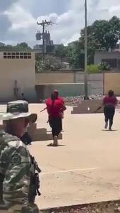 ترامپ زن سنگین‌وزن ونزوئلایی را دستمایه تمسخر قرار داد