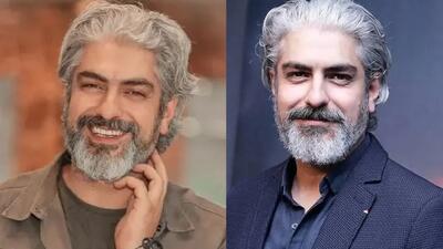 تصویر روز | «مهدی پاکدل» با استایل خاصش | گلی شی