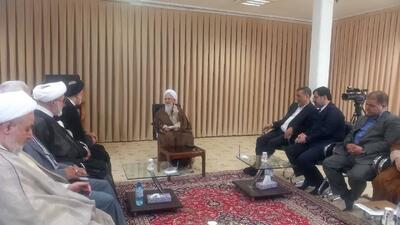 دیدار معاون پزشکیان با آیت‌الله جوادی آملی و بوشهری/تاکید دولت بر بهره‌گیری از رهنمودهای مراجع و ارتباط با علما