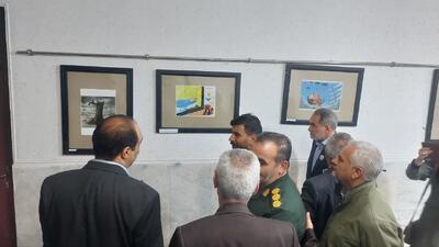 نمایشگاه انفرادی آثار برگزیده مهدی بشیرزاده در مشگین شهر افتتاح شد