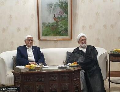 مهدی کروبی در دیدار عارف معاون اول رئیس‌جمهور: بی توجهی دولت به شعارهای زمان انتخابات، موجب ناامیدی مردم می‌شود