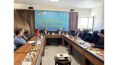بازدید رئیس جهاد کشاورزی همدان از پارک علم و فناوری؛ آغاز فصل جدید همکاری‌ها در توسعه کشاورزی دانش‌بنیان