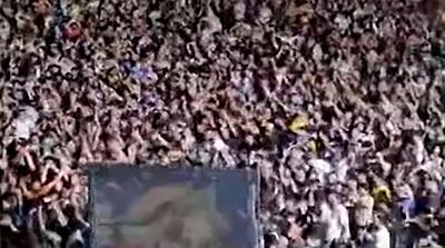 جشن 10 هزار نفری قهرمانی سعید اسماعیلی