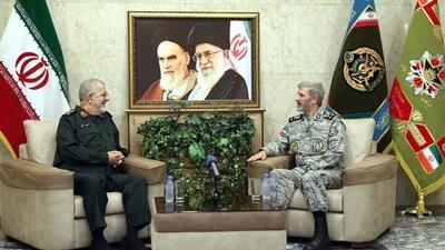 دیدار سران سپاه و ارتش+عکس