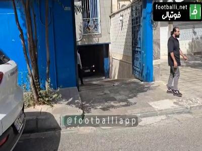 حواشی خروج ساپینتو از ساختمان باشگاه استقلال پس از جلسه با مدیران باشگاه