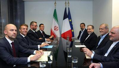مکرون و مسئول سیاست خارجی اروپا با پزشکیان دیدار می‌کنند