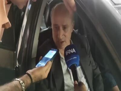 صحبت های مهدی تاج در حاشیه جشن ملی و مراسم استقبال و تجلیل از قهرمانان ملی‌پوش کشتی ایران