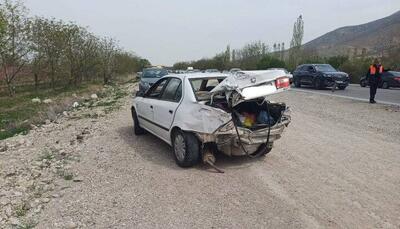 واژگونی پراید در گالیکش با ۴ مصدوم