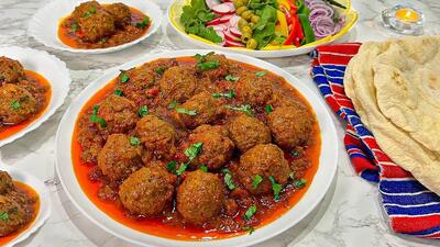 طرز تهیه کوفته تبریزی اصیل بدون وا رفتن و پخش شدن