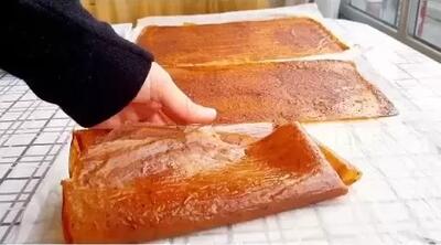 طرز تهیه لواشک سیب میان وعده ای سالم و مقوی برای بچه ها !