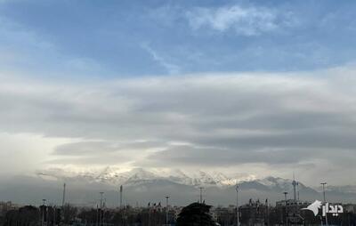 باران و رعدوبرق در ۱۰ استان/ وزش باد و بارش پراکنده در تهران