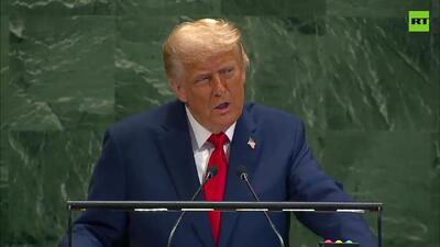 حمله ترامپ به صادق خان از تریبون سازمان ملل/ لندن را ببینید؛ عجب شهردار مزخرفی دارد!+ فیلم