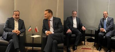دیدار عراقچی با وزرای خارجه مصر و لهستان