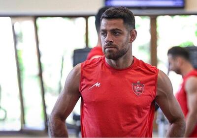 مدافع پرسپولیس به دیدار آسمانی‌ها رفت +عکس