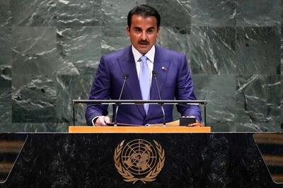 امیر قطر: اسرائیل دولت دموکراتیک نیست