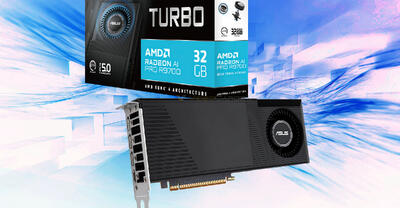 ایسوس کارت گرافیک Radeon AI Pro R9700 TURBO را عرضه کرد