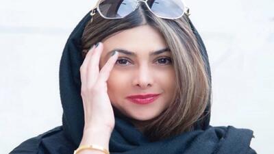  تصویر روز | آزاده صمدی با تیپی بسیار ساده و شیک | گلی شی
