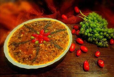 آش آبغوره تبریزی : گرما و طعم های پاییزی در هر قاشق