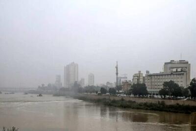 استمرار آلودگی هوا در ۷ شهر خوزستان/ شادگان در وضعیت قرمز