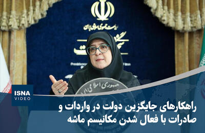 ویدیو/ راهکارهای جایگزین در واردات و صادرات با فعال شدن مکانیسم ماشه