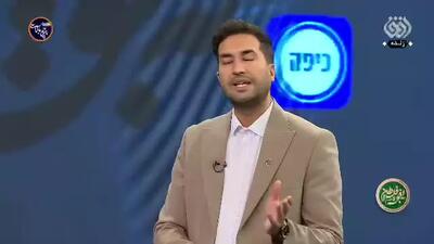 تهدید مجری شبکه افق روی آنتن زنده به زبان عبری!