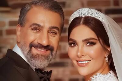 فیلیم عروسی محمد نادری لو رفت / عاشقانه‌های آقای بازیگر با همسرش + ویدئو