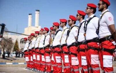 آماده‌باش تیم‌های عملیاتی هلال‌احمر در پی فعالیت سامانه بارشی