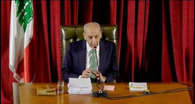 نبیه بری: ماموریت ارتش دفاع از لبنان و مردم آن است
