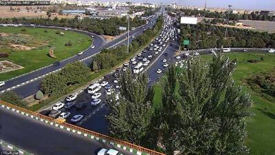 اعلام آخرین وضعیت ترافیک سطح شهر مشهد در روز اول مهرماه