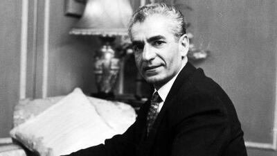 عکس  سفر در زمان / دیدار «پدرزن آرنولد با محمدرضا پهلوی» /  سال 1343