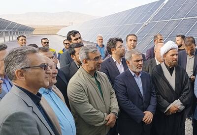 بهره‌برداری و آغاز عملیات اجرایی ۲۱ مگاوات نیروگاه خورشیدی کارخانه سیمان زاوه تربت با حضور استاندار (یکم مهر ۱۴۰۴)