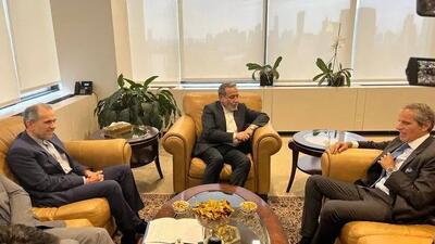 جزئیات دیدار عراقچی و گروسی